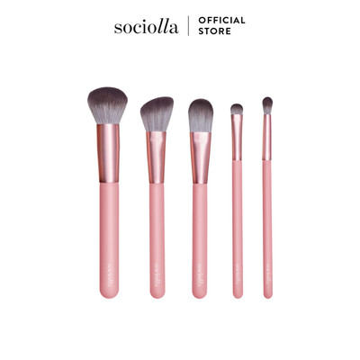 Bộ Cọ Trang Điểm Sociolla Easy Daily Brush Set