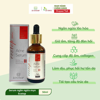 Serum mụn ecotop acne – cải thiện mụn, thâm, sẹo 50ml