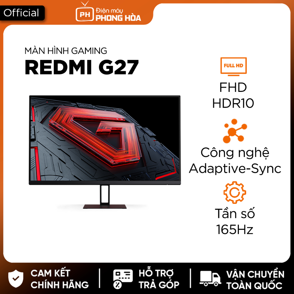 Màn hình máy tính Xiaomi Redmi 22inhc, 23,8 inch, 27 inch Full HD, 2K, Vesa 100hz, 165Hz | BigBuy360 - bigbuy360.vn
