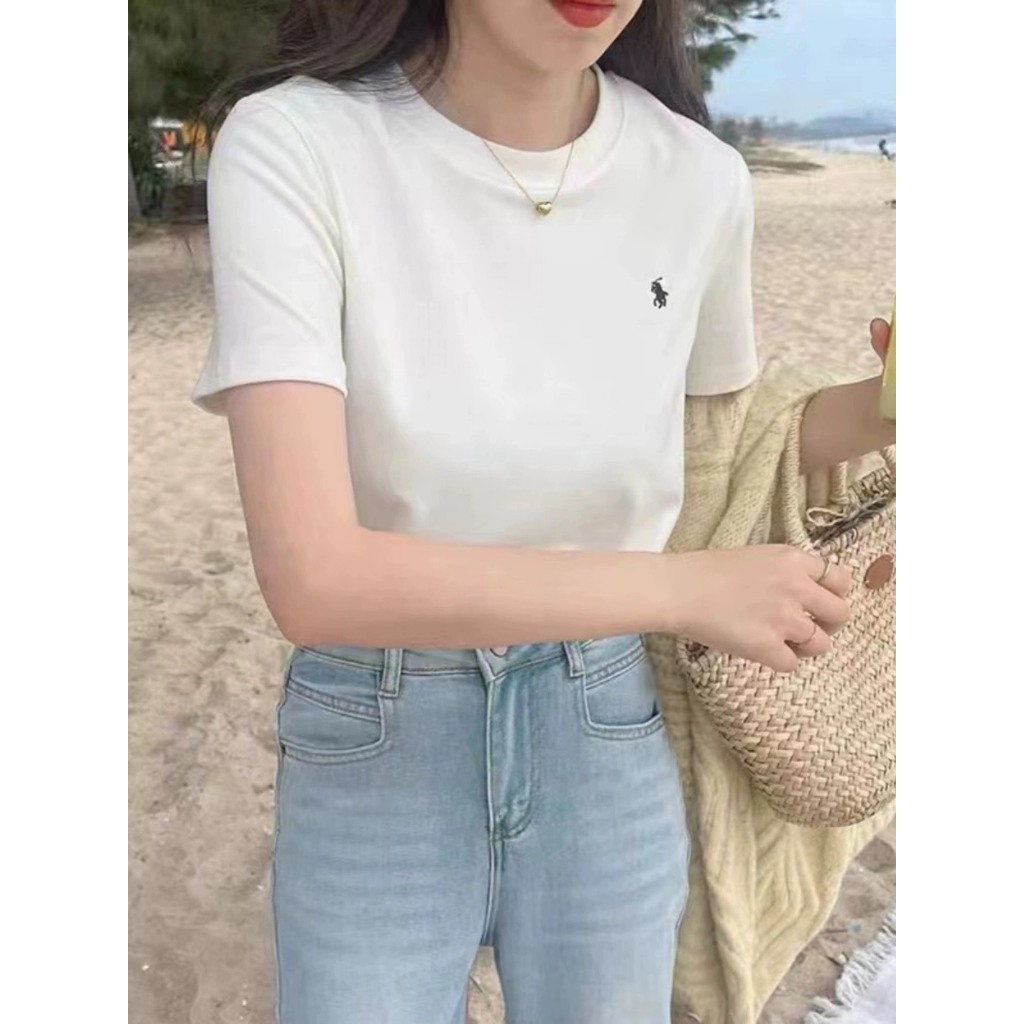 Áo Phông Ngựa Con , Áo Thun Thêu Hình Ngựa Trước Ngực Siêu HOT T03 | BigBuy360 - bigbuy360.vn