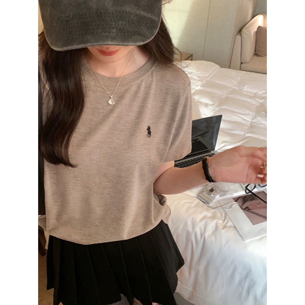 Áo Phông Ngựa Con , Áo Thun Thêu Hình Ngựa Trước Ngực Siêu HOT T03 | BigBuy360 - bigbuy360.vn