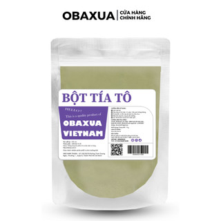 Bột Lá Tía Tô đắp mặt nạ OBAXUA nguyên chất