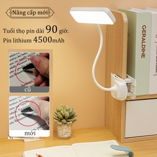  Đèn Học Đèn Kẹp Bàn Học Bảo Vệ Mắt Chống Loá Sạc Tích Điện 3 Màu ánh Sáng Khác Nhau 