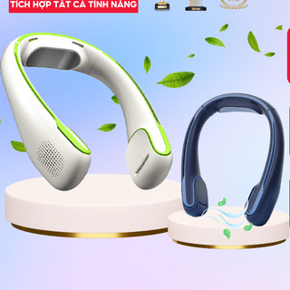 Quạt Đeo Cổ GODWELL Làm Mát Tức Thì Pin 3600mAh 3 Tốc Độ Tùy Chỉnh Sử Dụng Lên Đến 10H