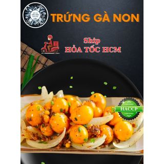 Hỏa tốc - trứng gà non 1kg