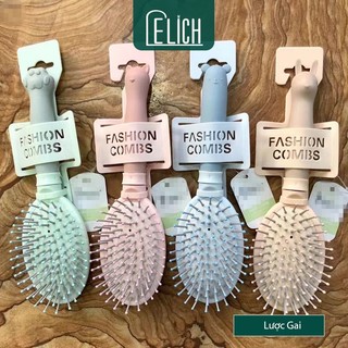 Lược Gai Chải Gai Gỡ Rối Chải Tóc - ngăn rụng tóc và Massage da đầu.