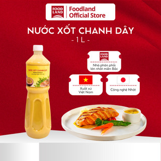 Sốt chanh dây kewpie 1L - sốt chấm, trộn sa lát - Foodland