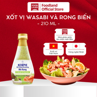 Nước Xốt Mè Rang Vị Wasabi Và Rong Biển Kewpie 210ml, 1Lit - chấm hải sản và sushi - Foodland