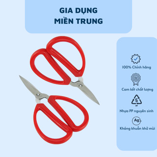 (HÀNG NỘI ĐỊA TRUNG) Kéo thép 013 - cán đỏ bằng thép không gỉ