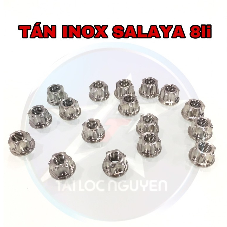 TÁN SALAYA INOX 6LI - 8LI - 10LI - 12LI - 14li