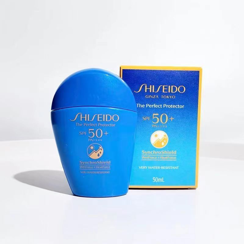 Kem chống nắng shiseido kem chống nắng da dầu mụn nâng tone da 50ml