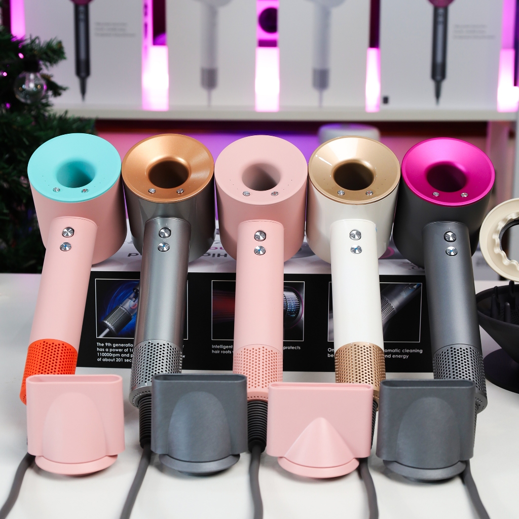 [1 ĐẦU] Máy sấy tóc Super Sonic Nam Nữ tạo kiểu 2024, sấy tóc ion âm 2 chiều nóng lạnh, hàng chuẩn t