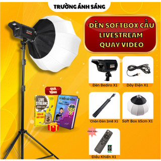 Đèn bediro livestream công suất lớn - bộ đèn studio bán hàng bediro bd-400s studio cho quay phim, chụp ảnh