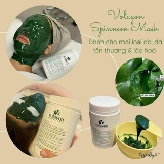 Mặt nạ tảo xoắn dạng bột Volayon ủ trắng cao cấp 100gr-500gr