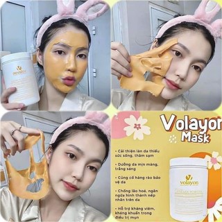 Mặt nạ tảo xoắn dạng bột Volayon ủ trắng cao cấp 100gr-500gr