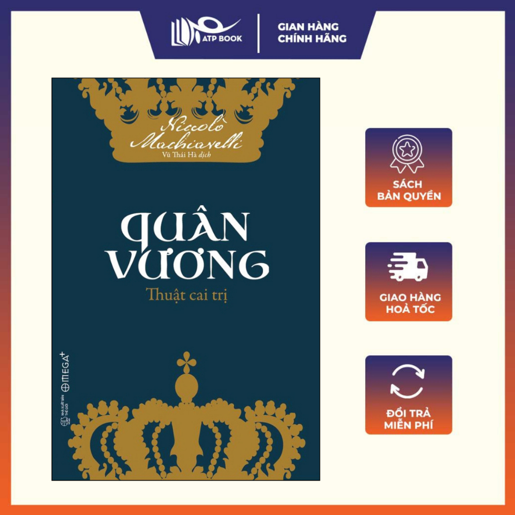 Sách - Quân Vương: Thuật Cai Trị (Tái Bản)