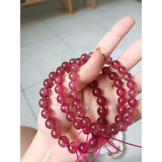 Vòng Thạch Anh Dâu Tây Strawberry Quartz