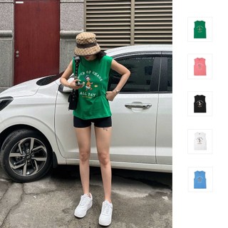 Áo Tanktop Nữ Duck Of Chaos, Chất Vải Thun Thoải Mái, WTT001, Somehow