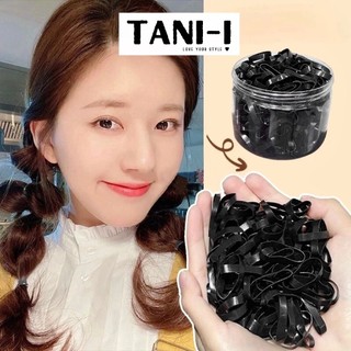 Thun cột tóc màu đen siêu dai co giãn bền bỉ tiện dụng đa năng tani-i