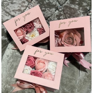 ( Mẫu Mới) Hộp Mika Hoa Hồng Đựng Son Cao Cấp.