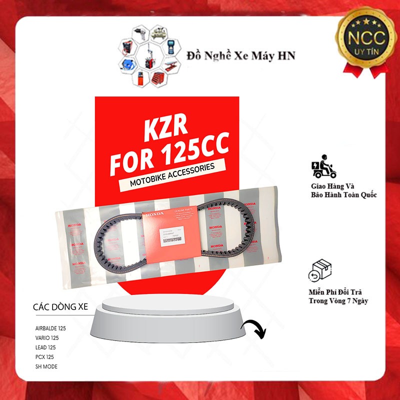 Dây Curoa Xe Máy Vario125 AB125 Lead125 PCX SH Mode KZR Đai Truyền Động Xe Máy Indo