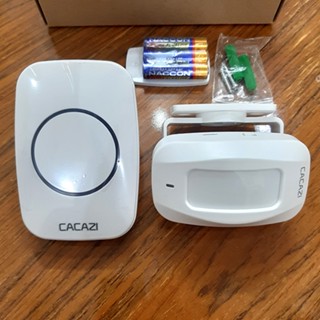 Chuông cửa không dây báo khách báo trộm CACAZI M10