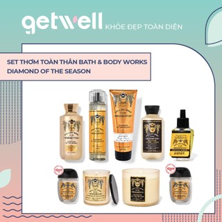 Sản Phẩm Tắm Dưỡng Xịt Thơm Toàn Thân Bath & Body Works - DIAMOND OF THE SEASON