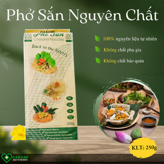 Phở sắn túi kraft 250g Eatclean Ăn kiêng ăn chay tốt cho người tiểu đường, Đặc sản Quảng Nam SALE30%