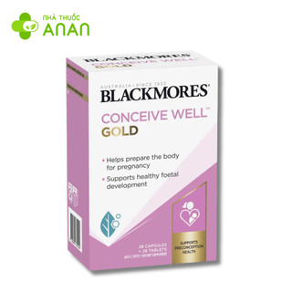 Bổ trứng Blackmore (Blackmore Conceive Well) - Viên uống bổ trứng, tăng khả năng đậu thai cho phụ nữ