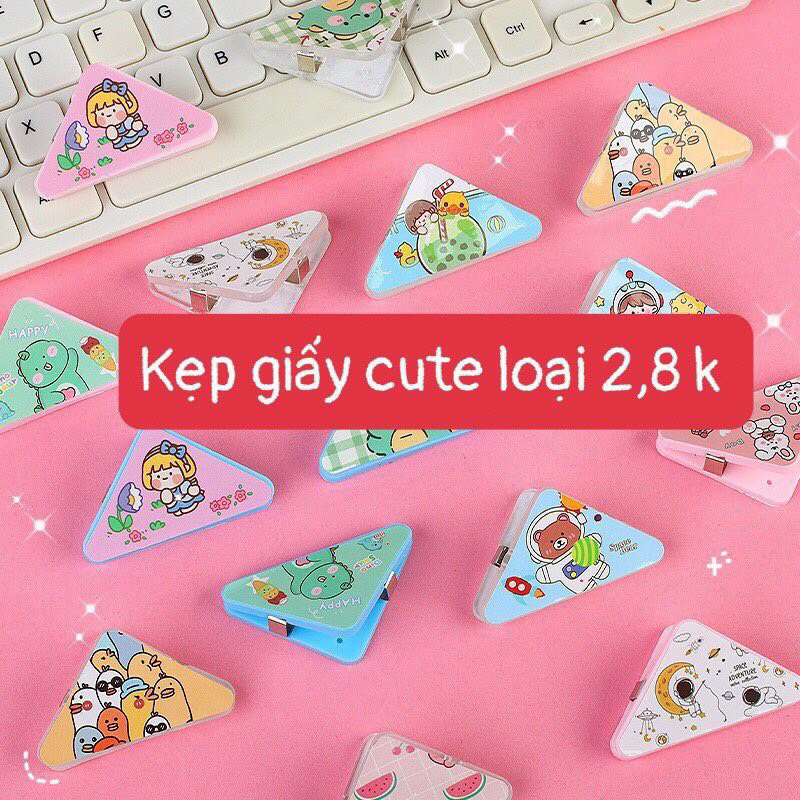 kẹp giấy cute