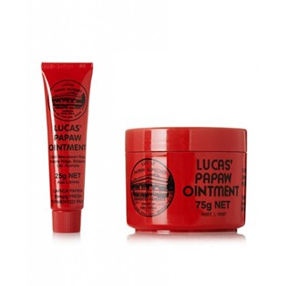 [Phân Biệt Fake 2027] Kem đu đủ đa năng Lucas Papaw Ointment 25g / 75g của Úc