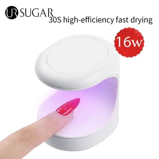 Ur sugar máy hơ gel 16w máy hơ gel mini máy sơn gel đèn hơ mini máy hơ tích điện đèn led uv
