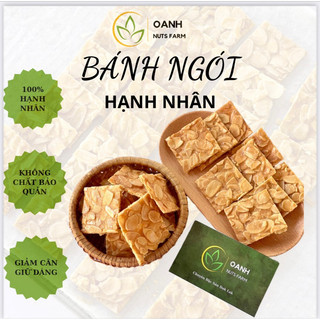 Bánh ngói hạnh nhân 250g, không tinh bột, 100% từ hạt, chuẩn keto