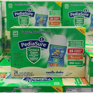 Thùng Sữa Pediasure Nước Fiber Chất Xơ 237ml x 24 chai