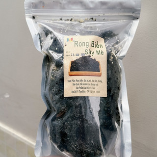 [ 500G] Rong Biển Sấy Mè - Cháy tỏi - Thơm Ngon - Giàu Dinh Dưỡng ( Dạng Lon & Túi Zíp )