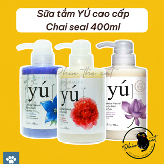 Sữa tắm Yu, sữa tắm Yú khử mùi, lưu hương siêu lâu cho chó mèo - Chai 400ml | phinthecat