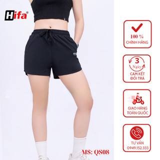 Quần Short Đùi Thể Thao Co Giãn 4 Chiều Mặc Nhà, ĐiTậpThoải Mái, Thoáng Mát HIFA: QS08