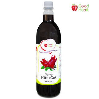 Syrup /siro Hibiscus/Atiso đỏ/hoa hồng/lạc thần/rosele/hồng đài đậm đặc(1,1L)