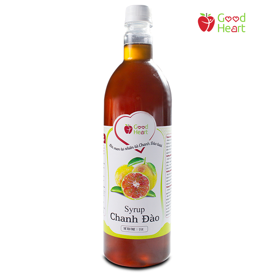 Syrup Chanh Đào (chai lớn 1,1L)