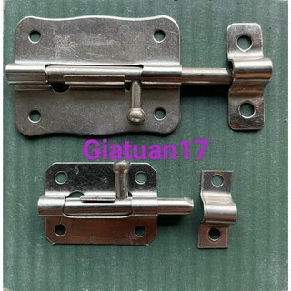 Chốt cửa ngang inox 201,chốt cửa nhỏ,chốt mini- chắc chắn, an toàn