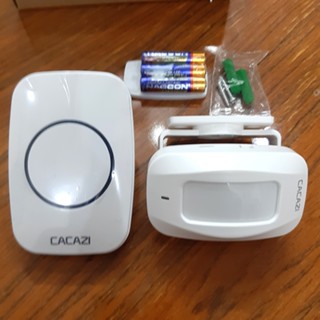 Chuông cửa không dây báo Khách, báo động, chống trộm, cho gia đình, cửa hàng CACAZI M10