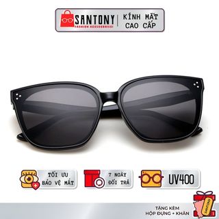 Kính dâm nam nữ bản to SANTONY họa tiết 3 chấm phong cách gm