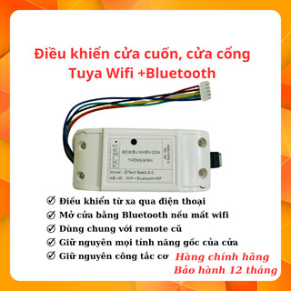 Công Tắc điều khiển Cửa Cuốn Cửa Cổng đa năng bằng wifi / 4G