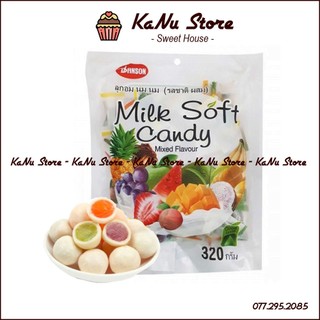 Kẹo dẻo trái cây hỗn hợp Milk Soft Candy Danson Thái Lan 320g