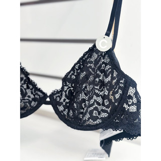 ÁO NGỰC WOMENSECRET REN MỎNG ĐEN (34C ,36D, 38D)