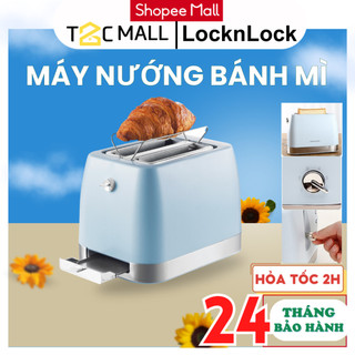 Máy nướng bánh mì locknlock hâm nóng nướng bánh ejb221blu lock&lock - t2cmall