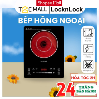 Bếp Hồng Ngoại LocknLock Cảm Ứng Mặt Bếp Kính Cao Cấp Lock & Lock Infrared Cooker EJI421 T2Cmall