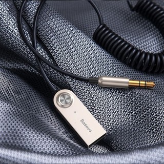 Bộ chuyển âm thanh không dây từ usb ra 3.5 aux caba01 baseus audio adapter ba01 usb wireless adapter cable
