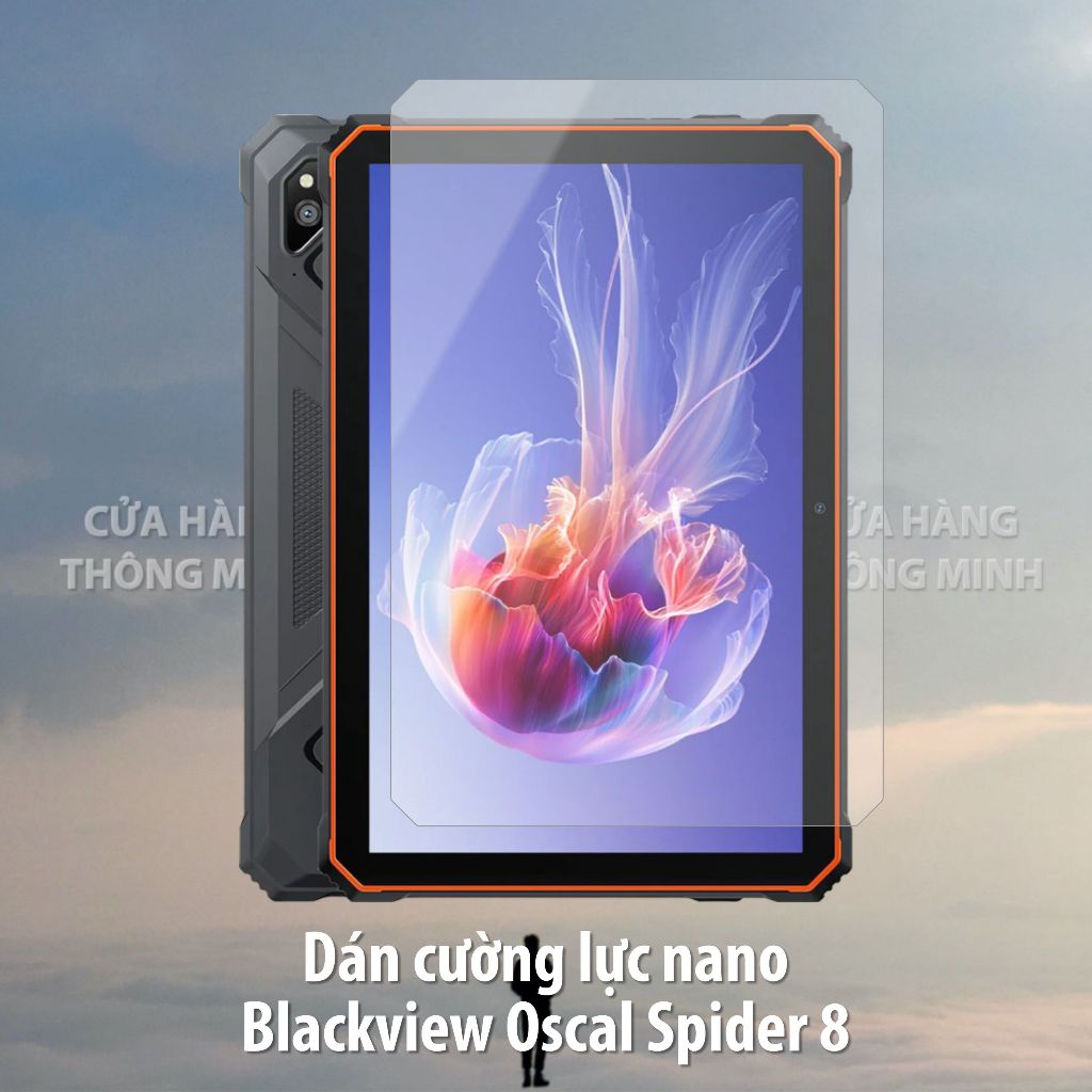 Dán cường lực Blackview active 8 pro 10 Pro Oscal Spider 8 chất liệu nano dẻo không vỡ