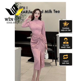 Váy body phối ren Vip010